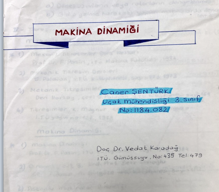 Makine Dinamiği